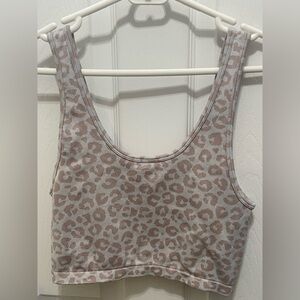 No Boundaries Leopard Print Tank Top